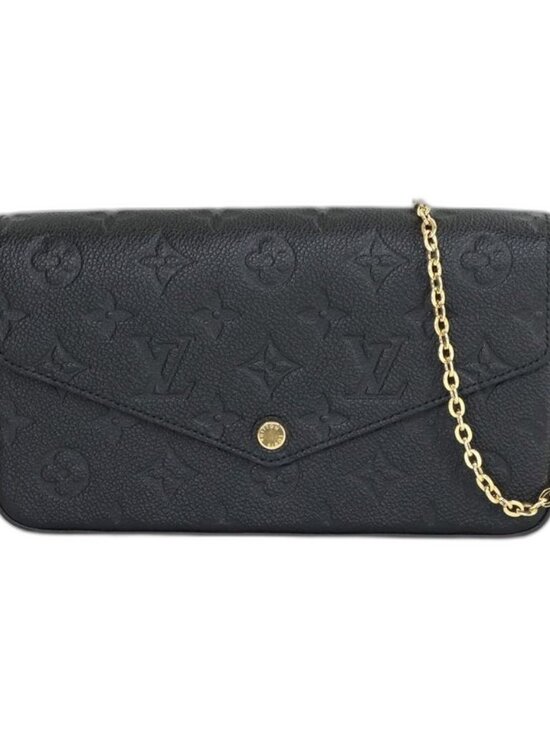 Louis Vuitton Handbags - Louis Vuitton Monogram Empreinte Pochette Felicie Chain Wallet Leather